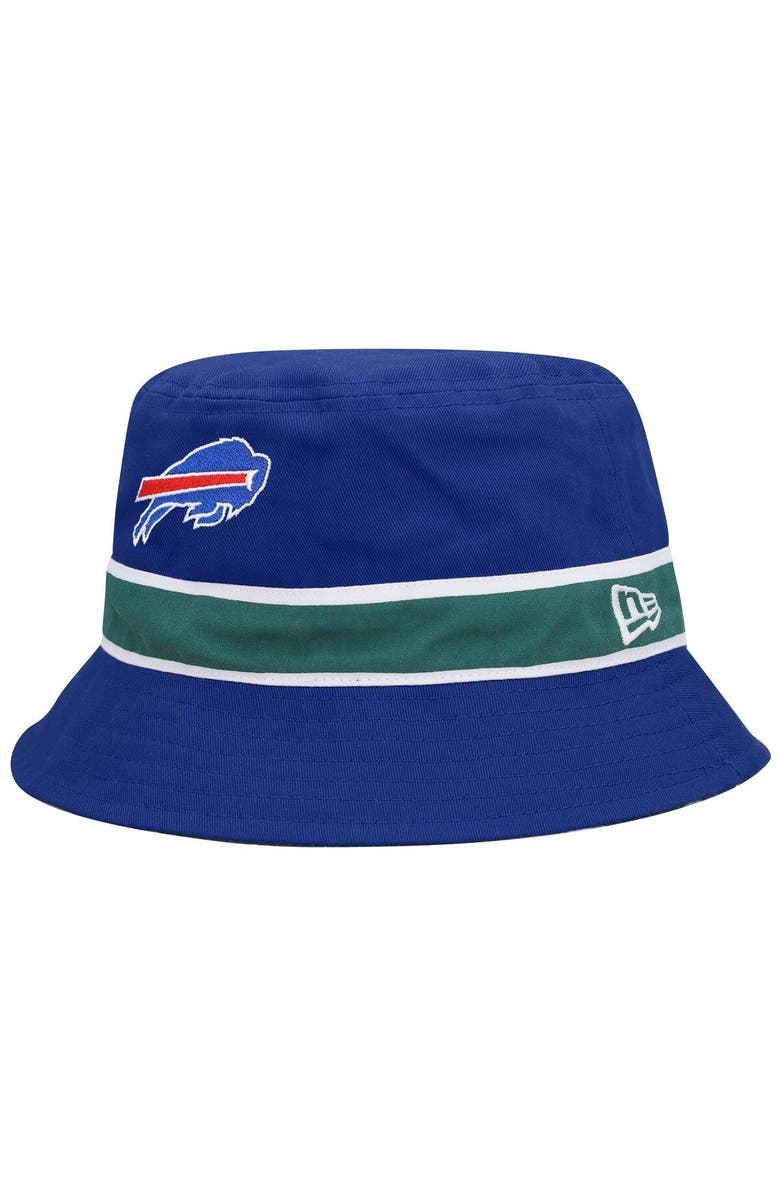 New Era Men's New Era Royal/Camo Buffalo Bills Reversible Bucket Hat, Alternate, color,
