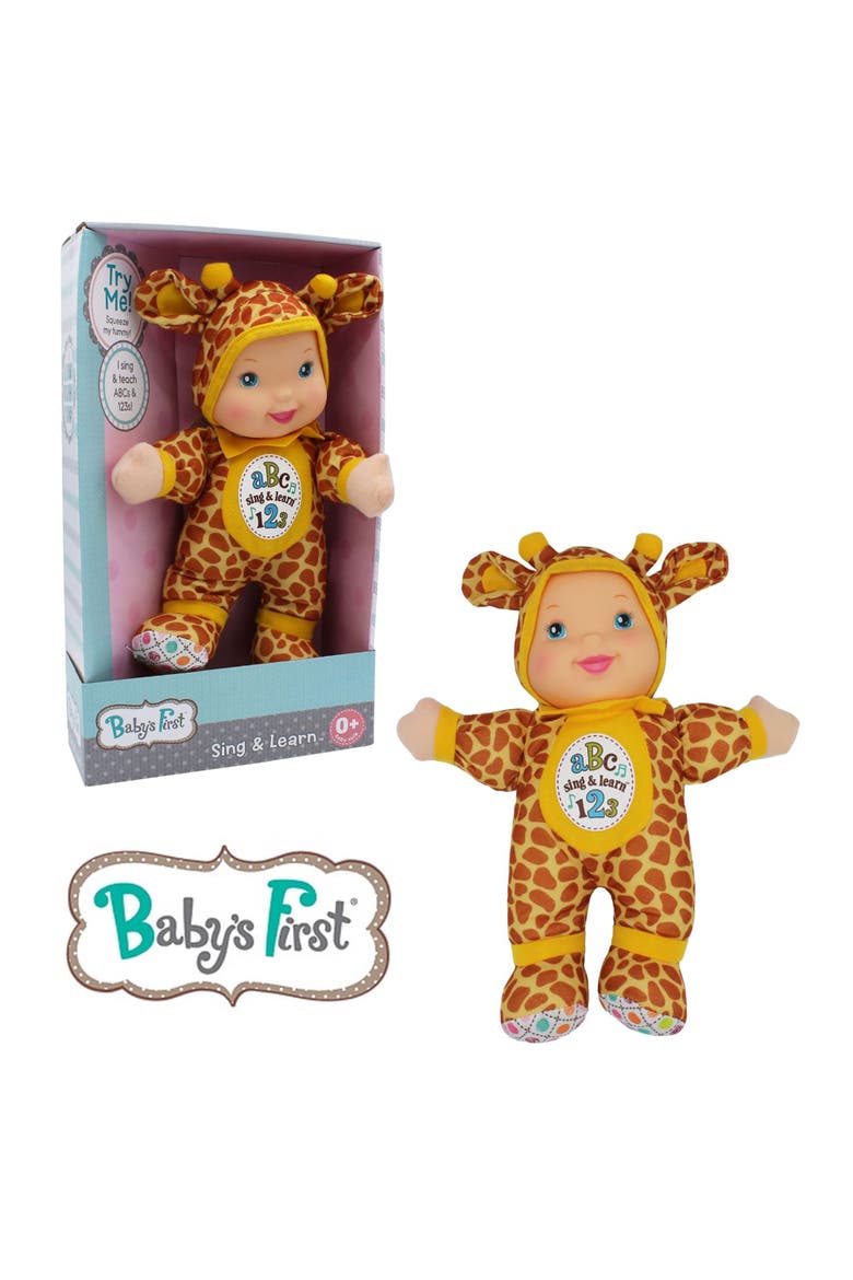 Sing & Learn Giraffe Toy Doll, Alternate, color, Multicolored