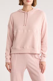 YOGALICIOUS Brushed Waffle Knit Hoodie