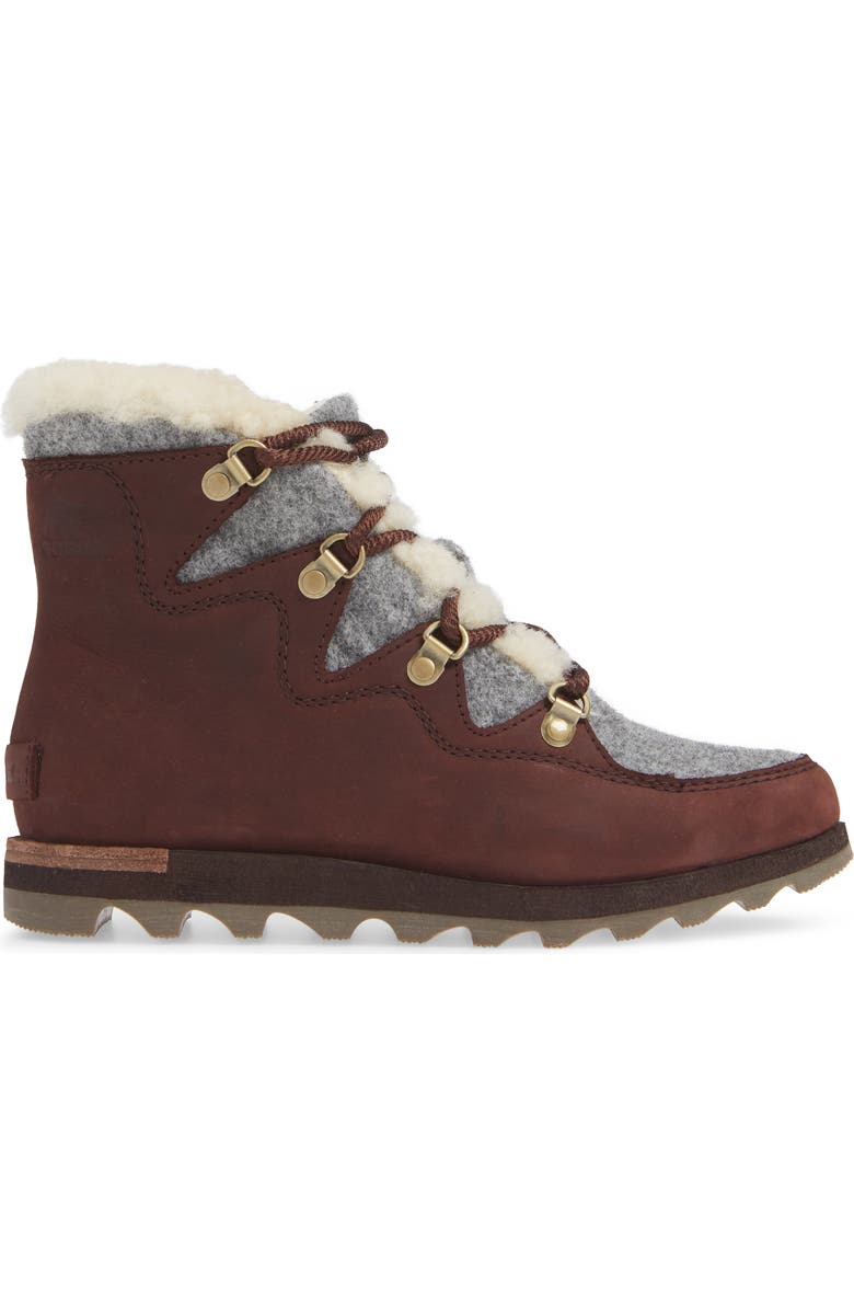 SOREL Sneakchic Alpine Holiday Waterproof Bootie, Alternate, color,