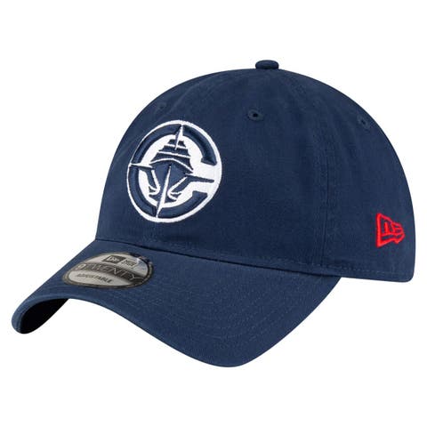 Men's New Era  Navy LA Clippers 9TWENTY 2.0 Adjustable Hat