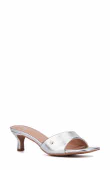 NEW YORK AND COMPANY Gaia Kitten Heel Sandal