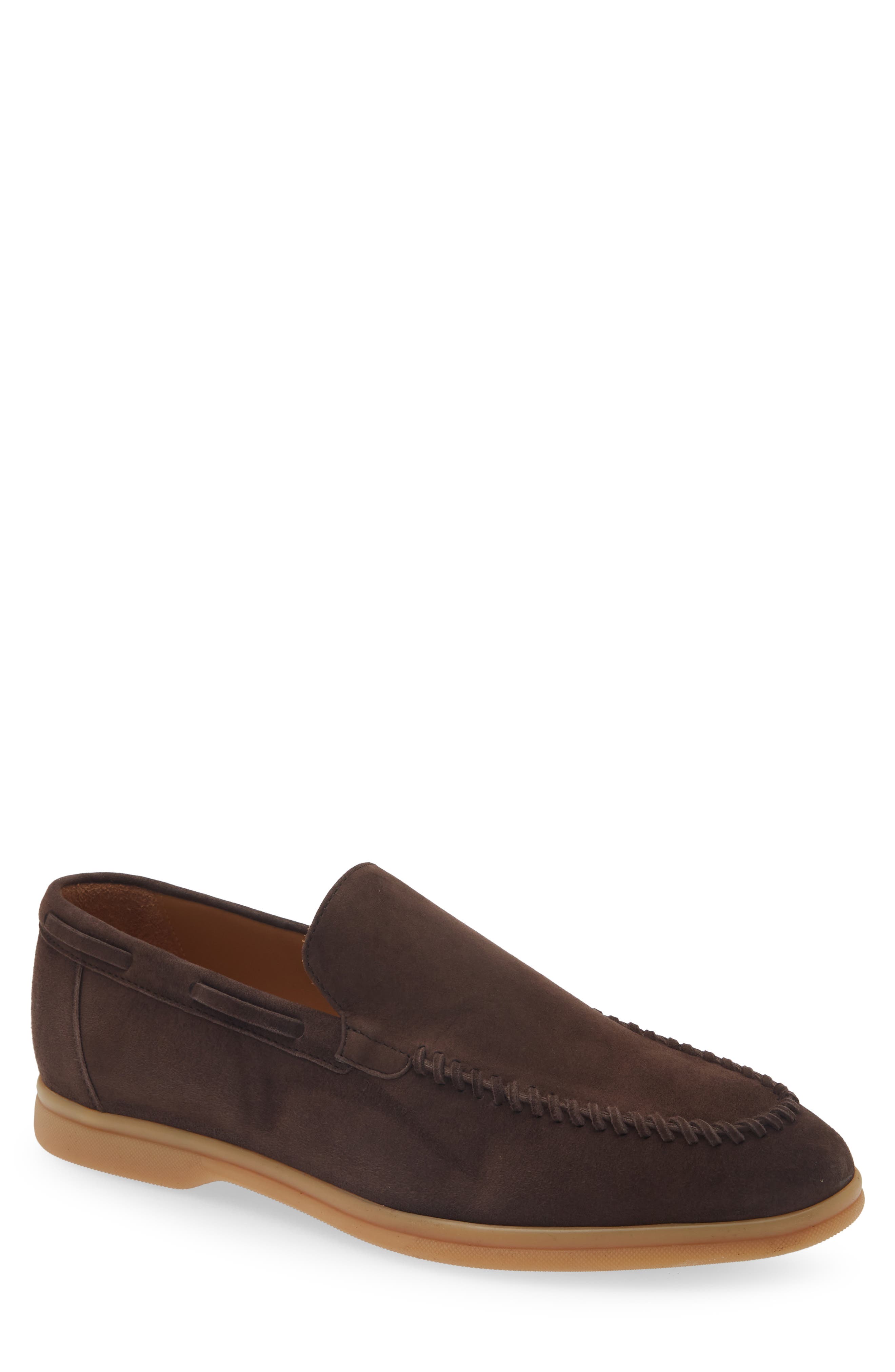 Eleventy Braided Loafer, Main, color, 25 Cacao