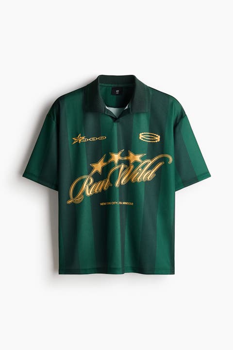 Loose Fit Football Shirt