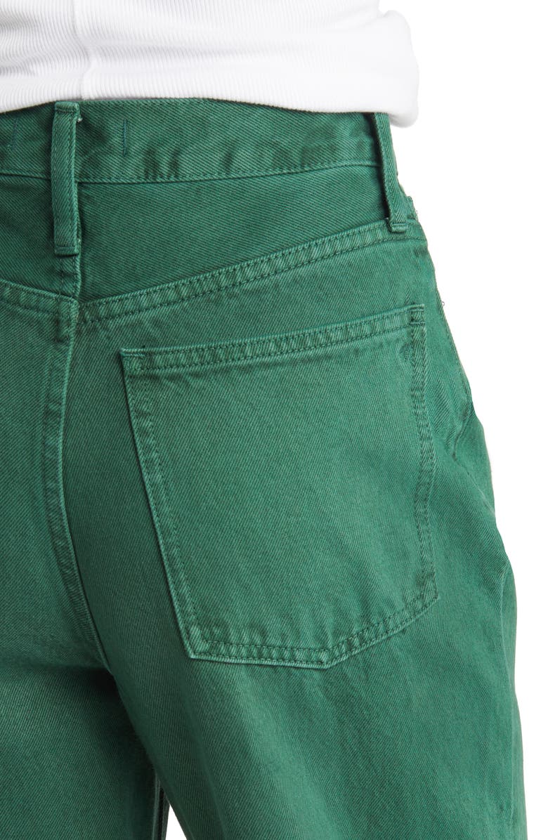 Madewell Garment Dye Baggy Straight Jeans, Alternate, color,