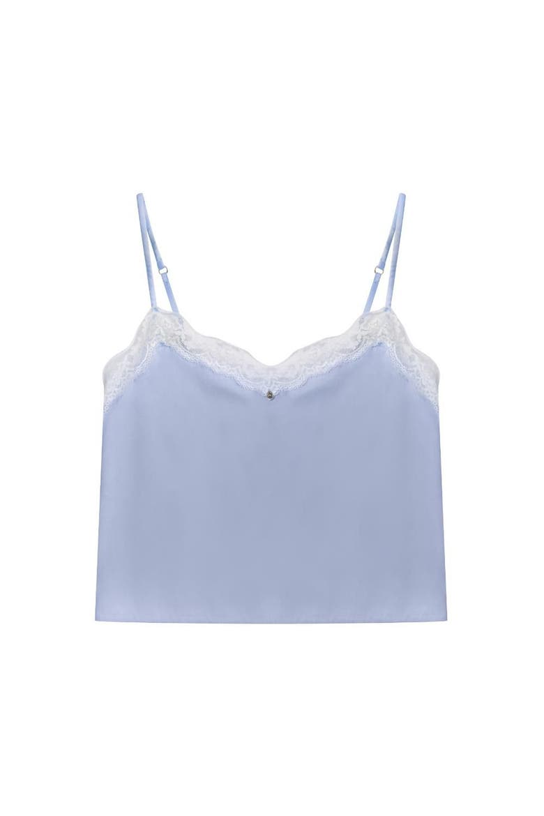 Golden Camisole Set, Alternate, color, Ice Blue