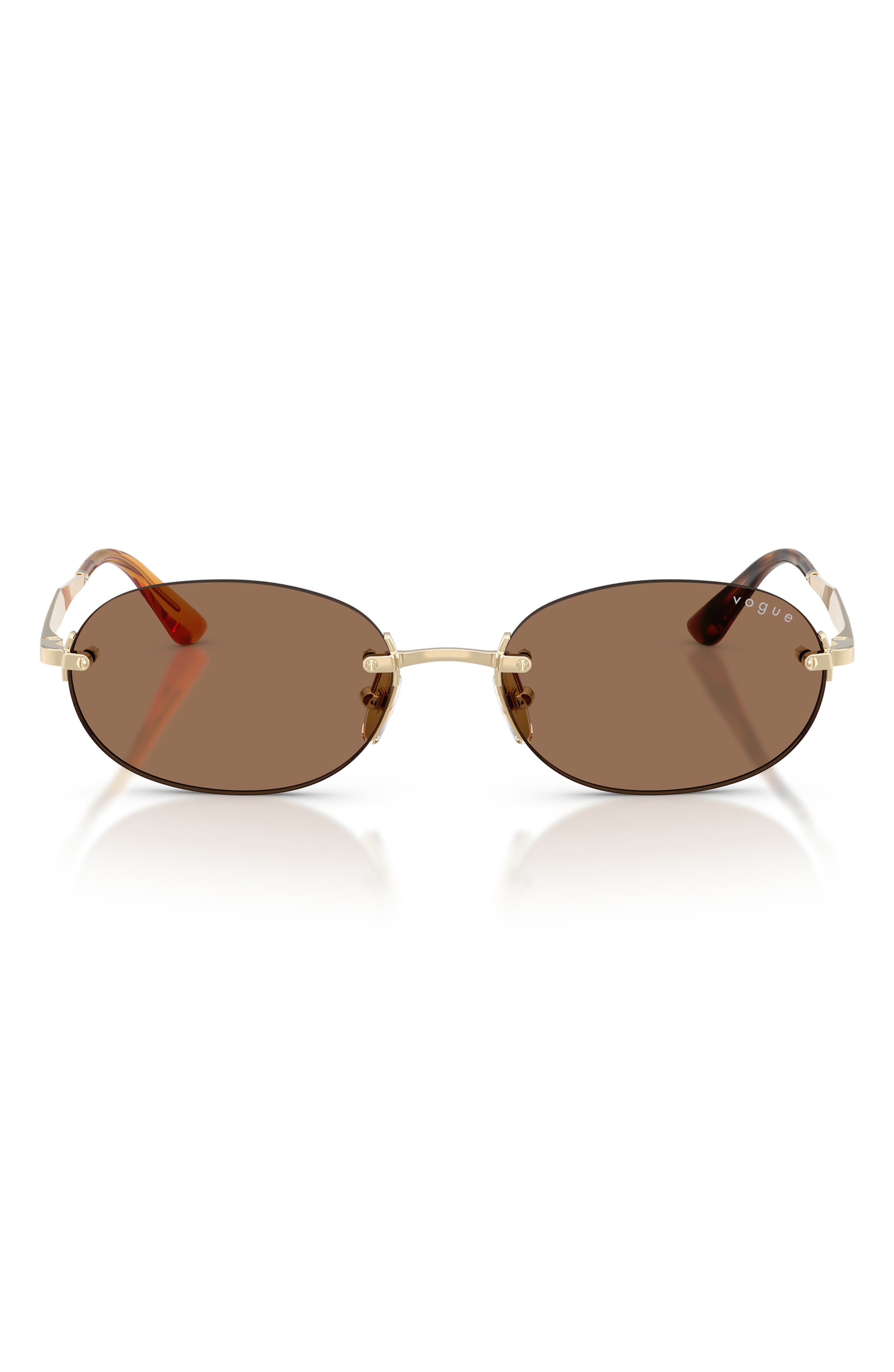 selected PALE GOLD / DARK BROWN