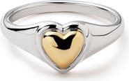 Ana Luisa Elysia Heart Ring