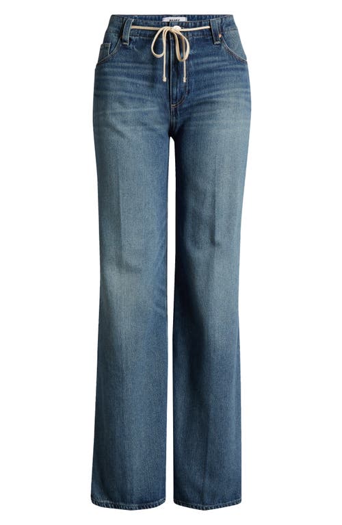 PAIGE PAIGE ZOEY TIE WAIST WIDE LEG JEANS