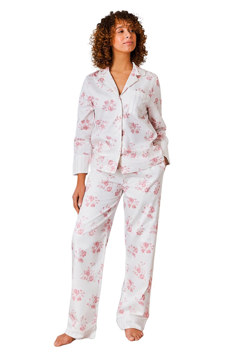 CHRISTY Luxury Sateen Pyjamas, Main, color, Pink