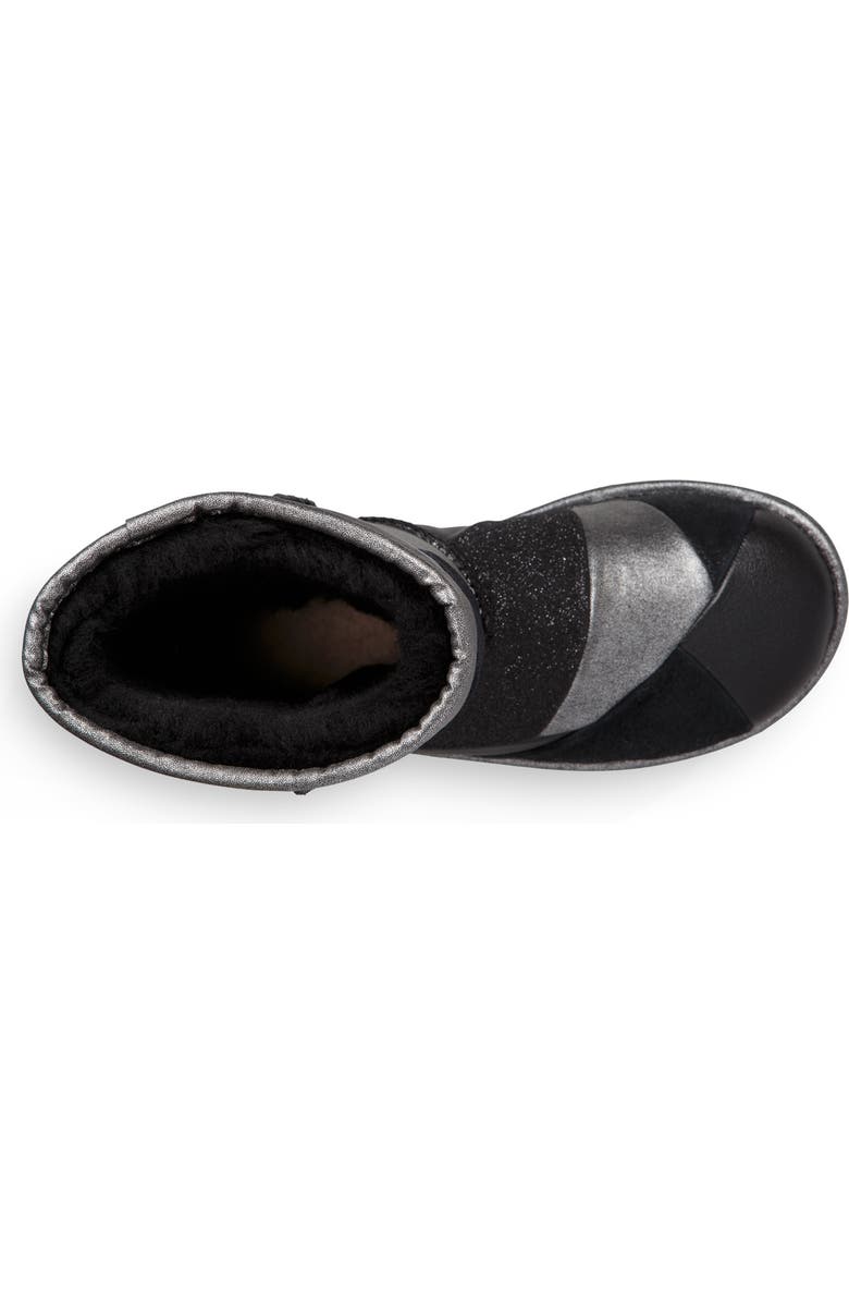 UGG<sup>®</sup> Classic Glitter Patchwork Bootie, Alternate, color,