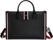 Christian Louboutin Nastroloubi Fique À Vontade Calfskin Briefcase