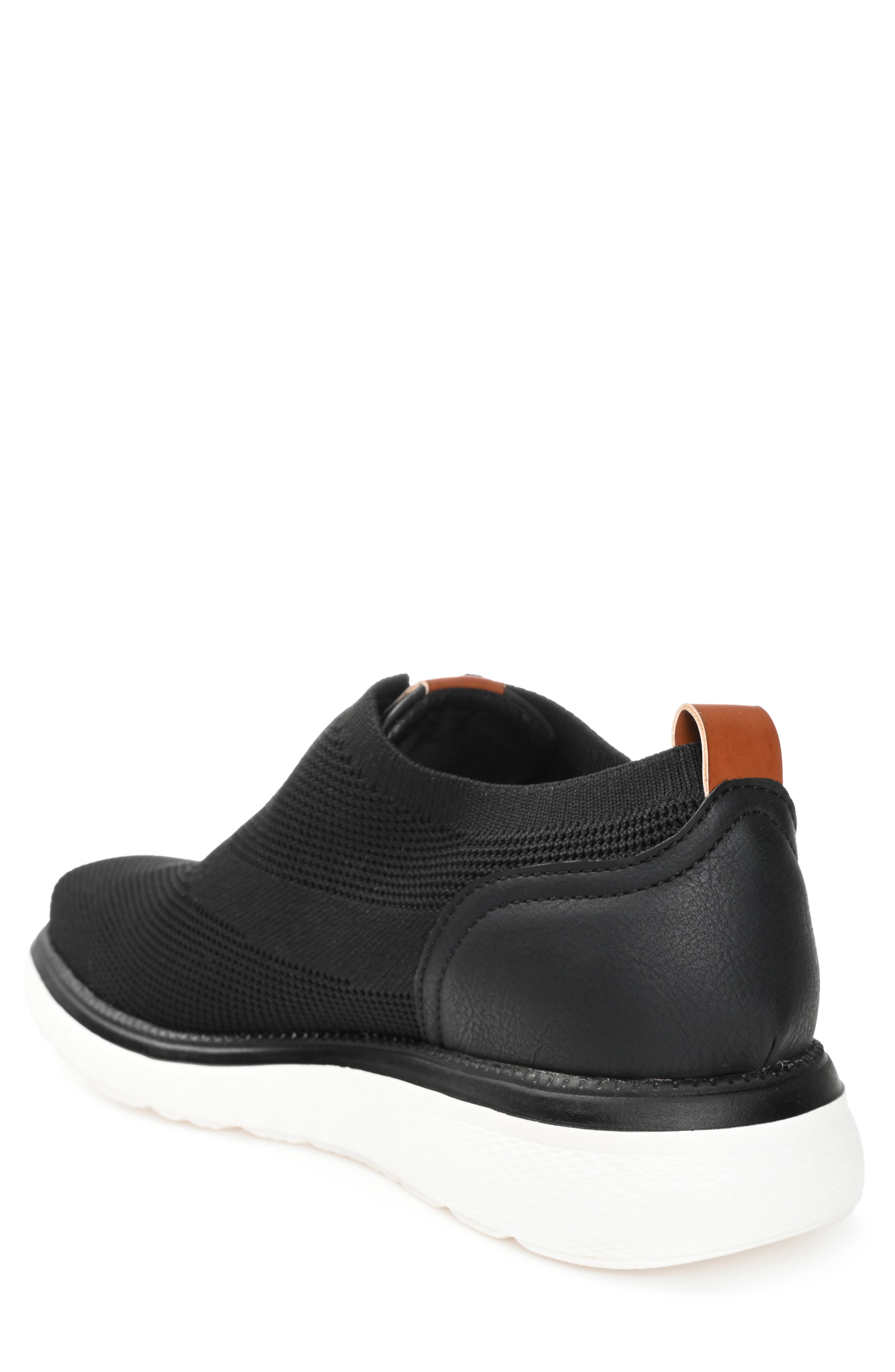 VANCE CO Lamont Knit Casual Oxford, Alternate, color, Black