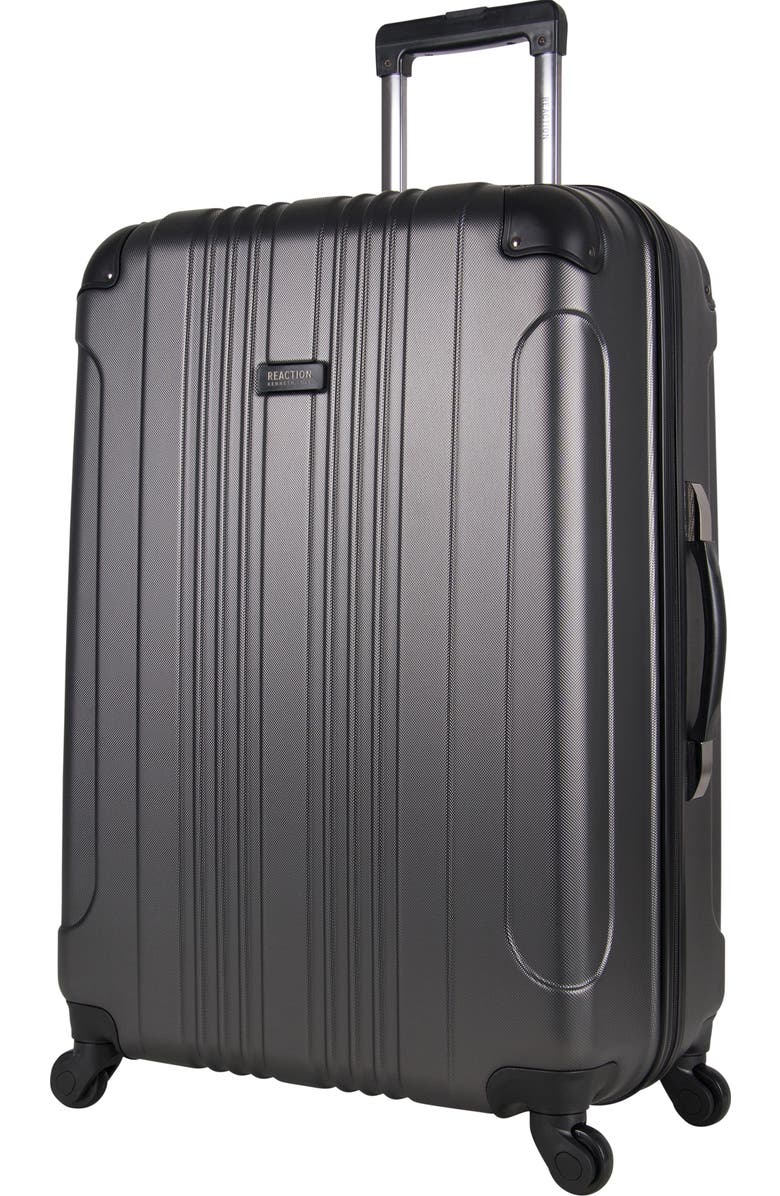 Kenneth Cole Reaction Out of Bounds 28" Lightweight Hardside 4-Wheel Spinner Luggage, Alternate, color, Charcoal