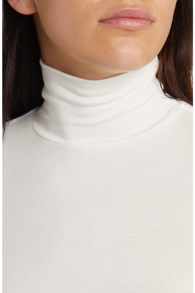 Mock Neck Top, Alternate, color, IVORY