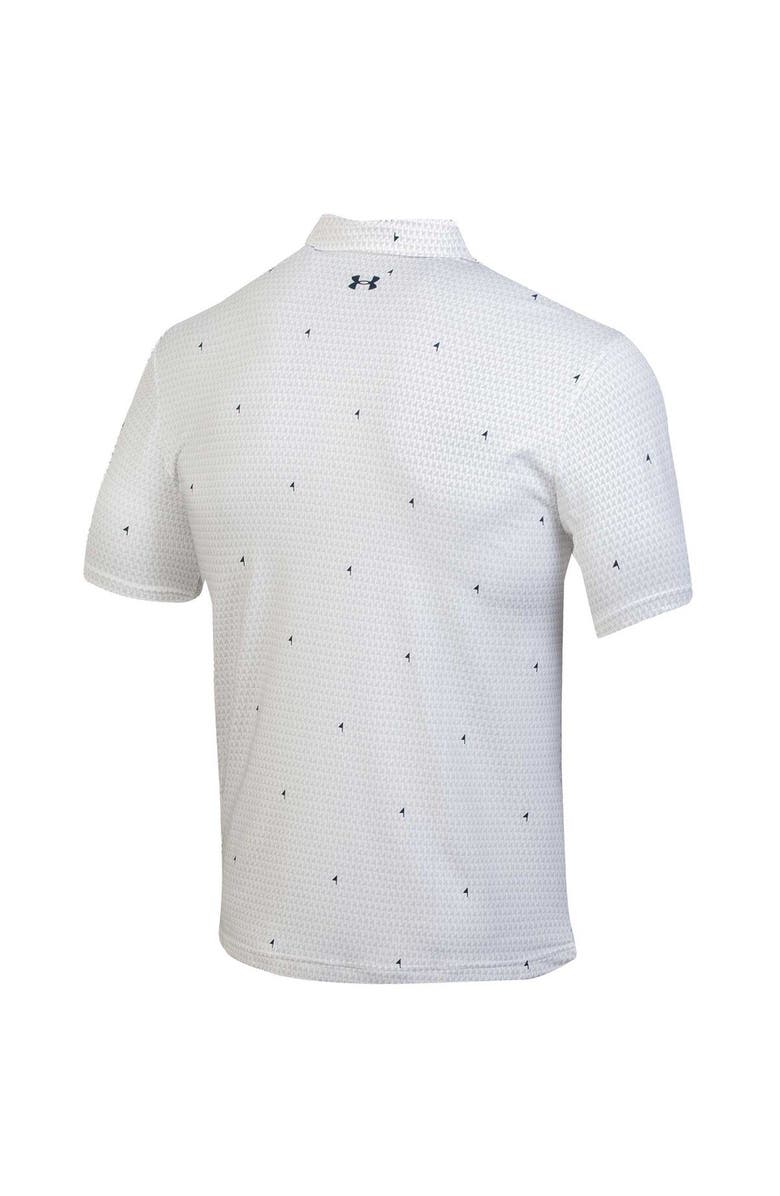Under Armour Men's Under Armour White Wells Fargo Championship Playoff Pin Flag Polo, Alternate, color, 