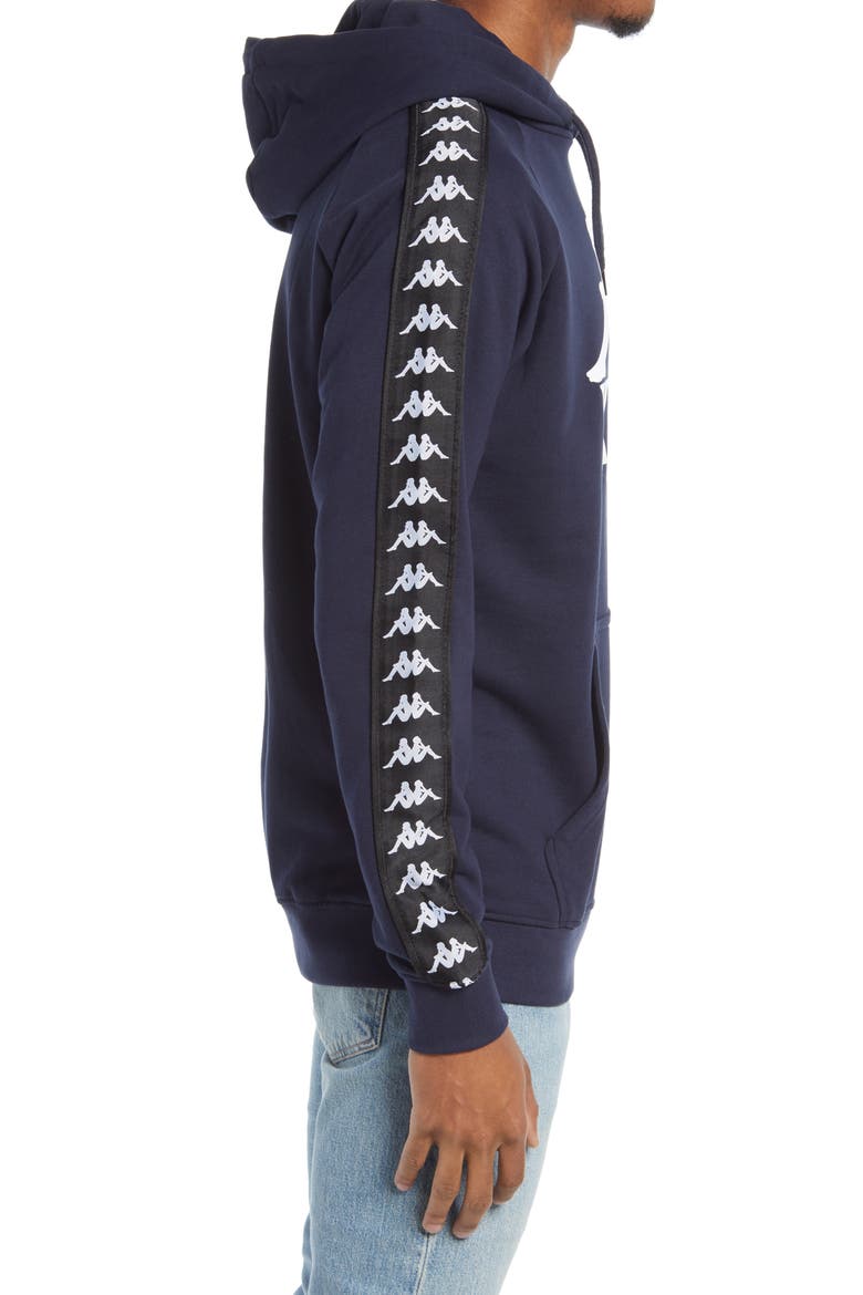 Kappa Men's 222 Banda Hurtado Hoodie, Alternate, color, NAVY-BLACK