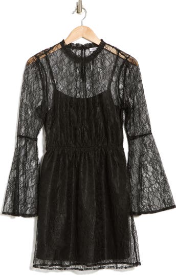 Lace Long Sleeve Dress