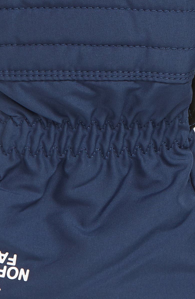 The North Face Kids' Montana Water Repellent Ski Gloves, Alternate, color, Shady Blue