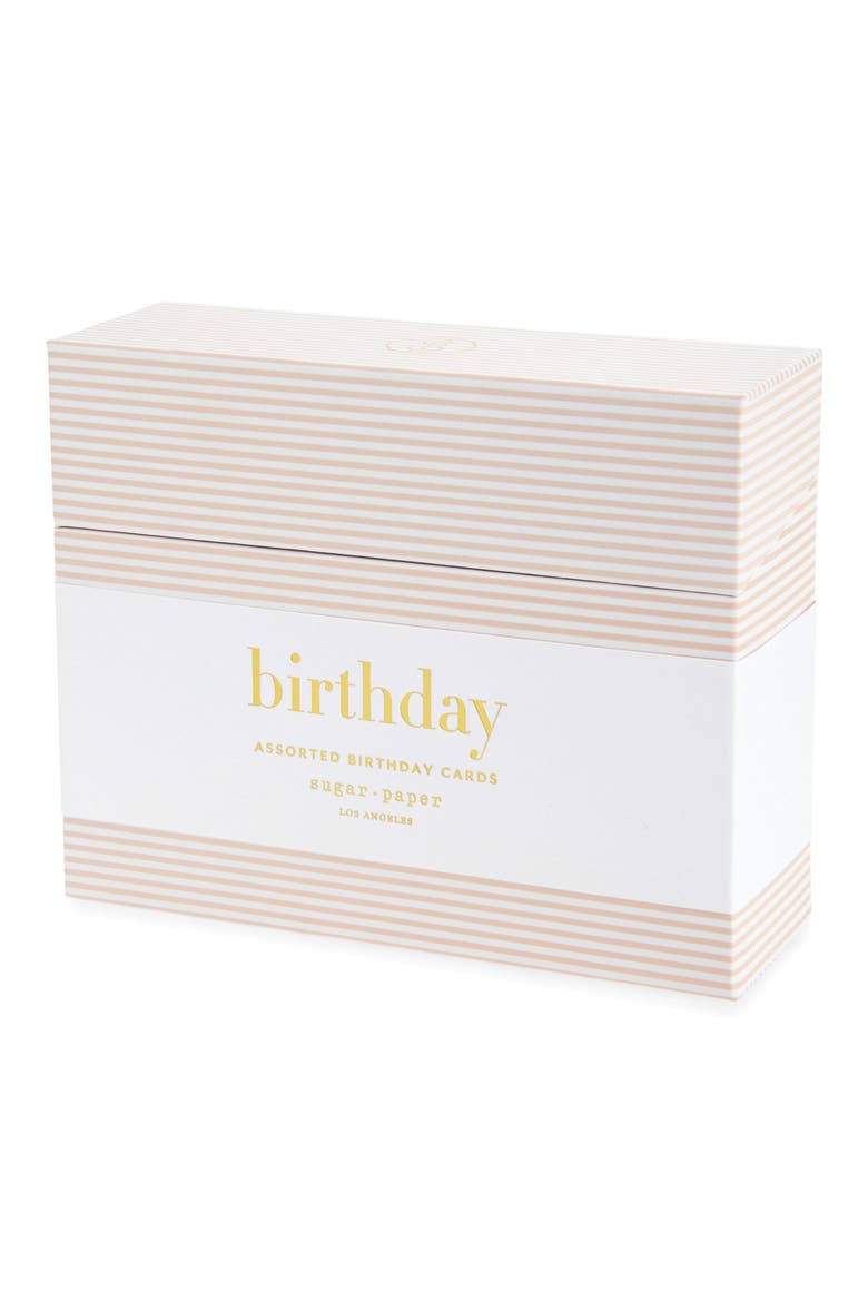 Poper Card Sugar Paper Birthday Box Assorted Set of 12 Cards & Envelopes | Nordstrom