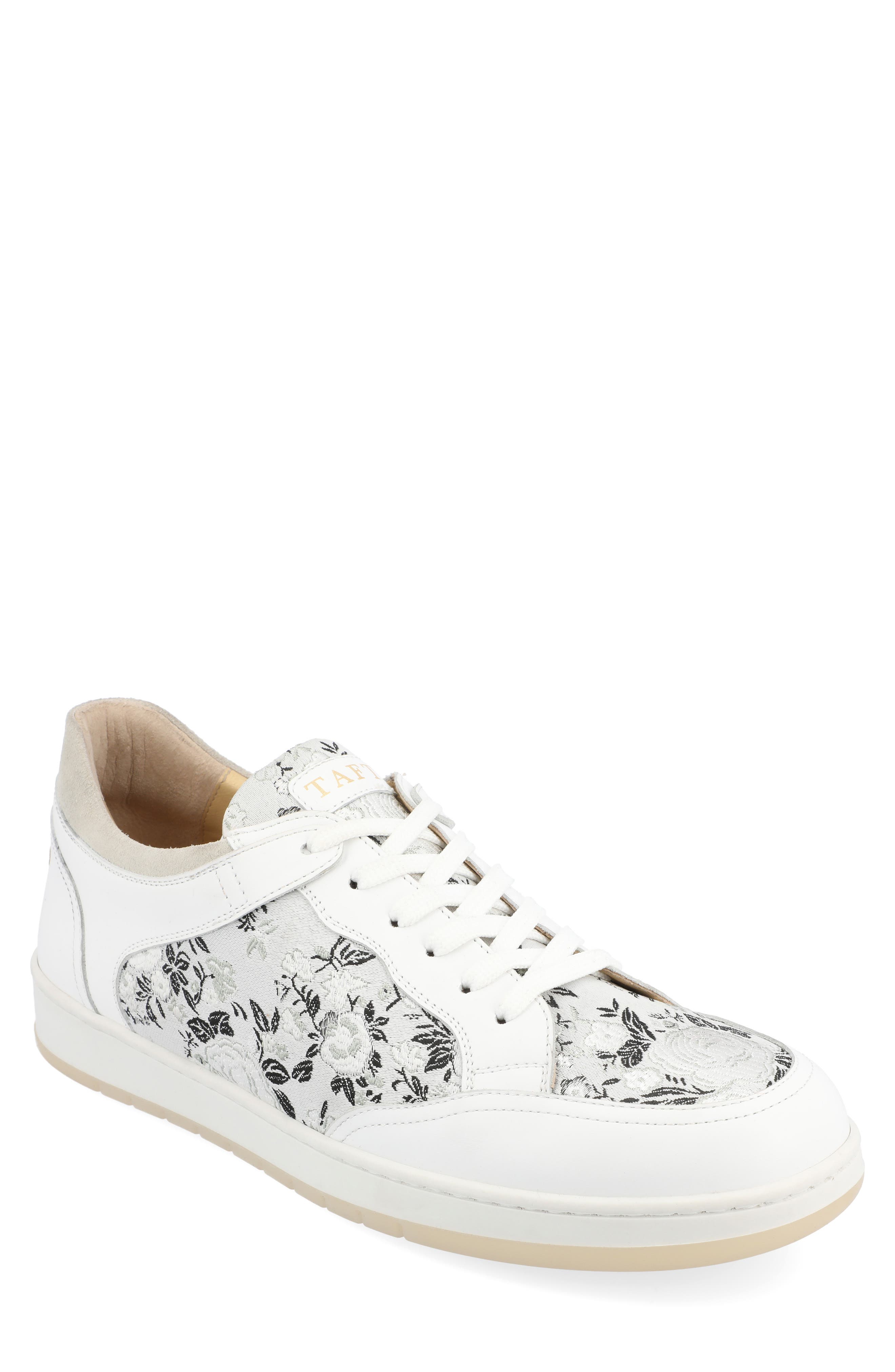 TAFT The Rapido Woven Sneaker, Main, color, Eden Blanc