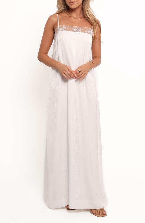 Alisha Floral Jacquard Maxi Dress