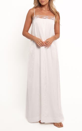 Alisha Floral Jacquard Maxi Dress