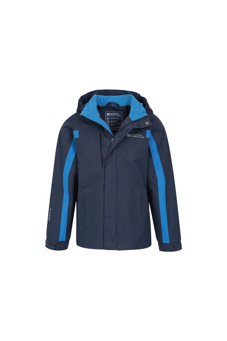 Childrens/Kids Samson II Waterproof Jacket, Alternate, color, Navy