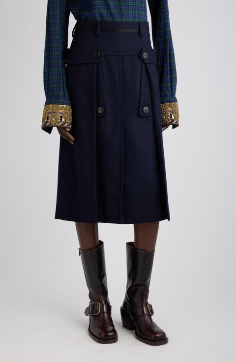 Sente Midi Skirt