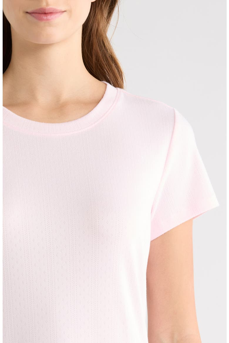 Blissful Pointelle Sleep Dress, Alternate, color, PINK