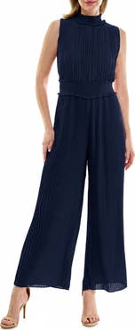 Nanette Lepore Sleeveless Pleated Jumpsuit