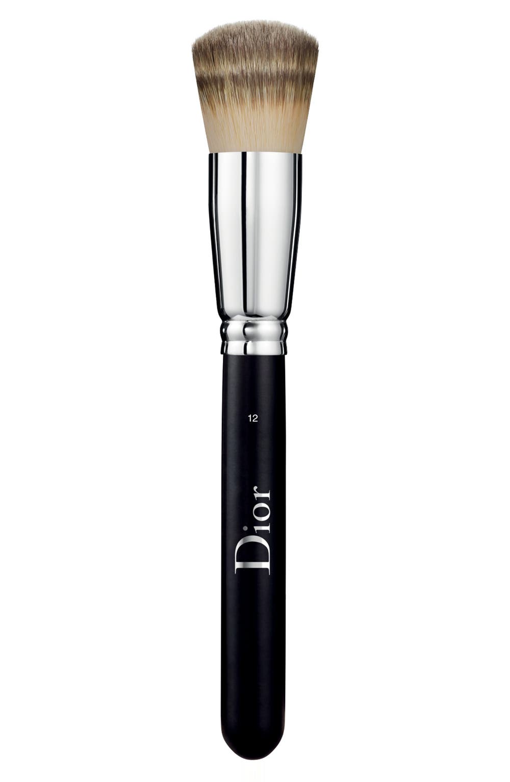 No. 12 Full Coverage Fluid Foundation Brush, color, NO COLOR