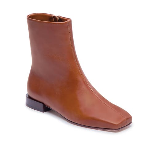 Bernardo Footwear Belfast Ankle Bootie In Brown
