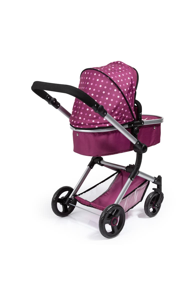 Bayer Design City Doll Pram For Dolls Up to 20 Inches, Main, color, Red