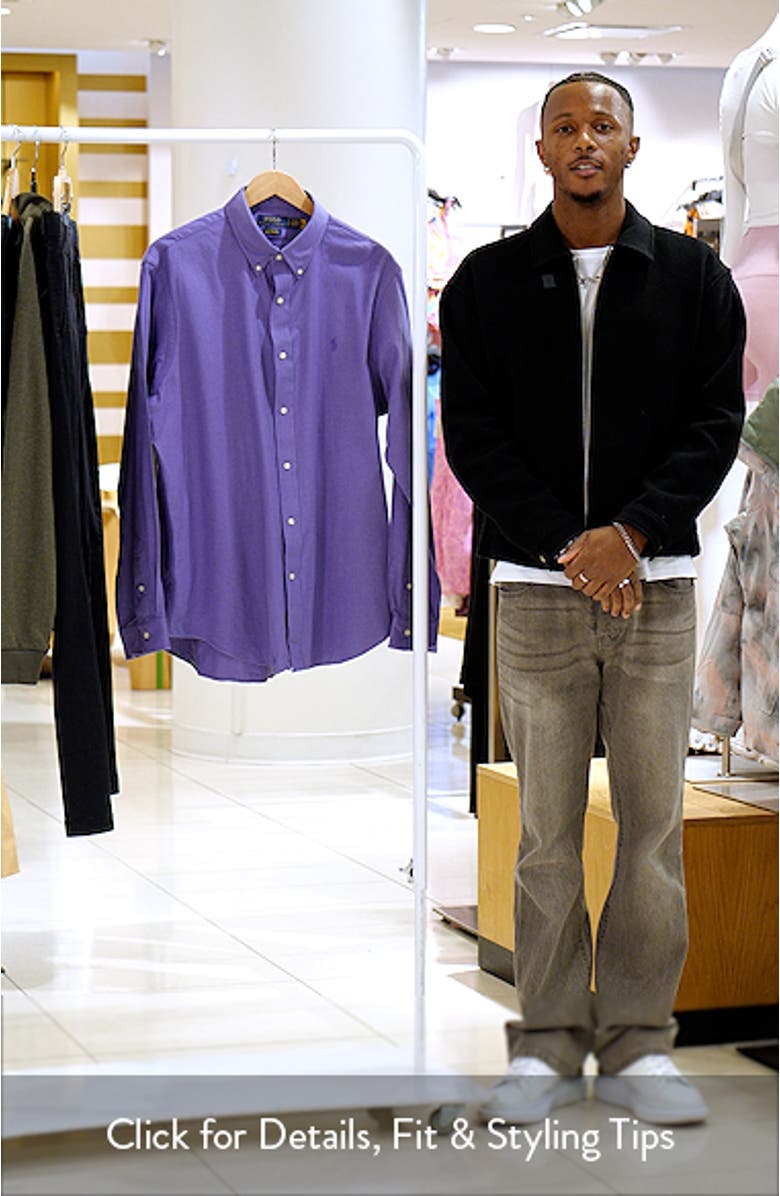 Brushed Twill Button-Down Shirt, sales video thumbnail