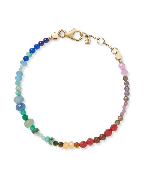 Second Chance Rainbow Gemstone Bracelet