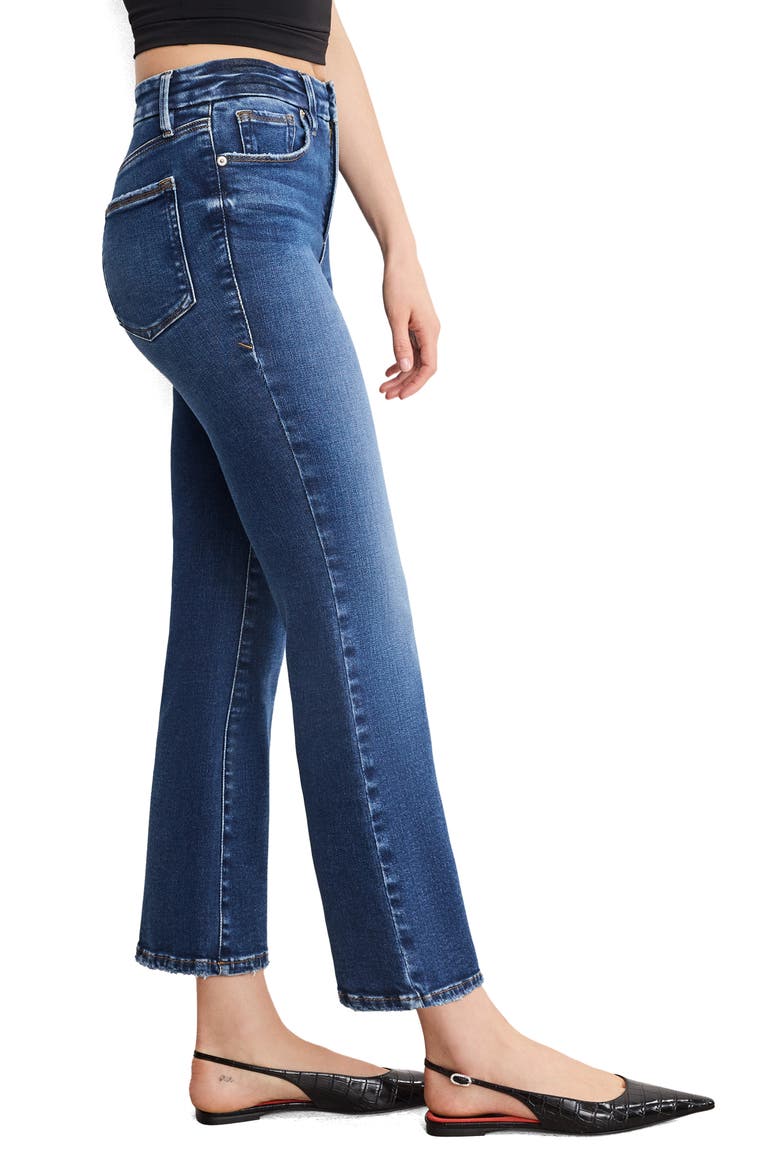 Soft-Tech Good Crop Mini Bootcut Jeans, Alternate, color, INDIGO1074