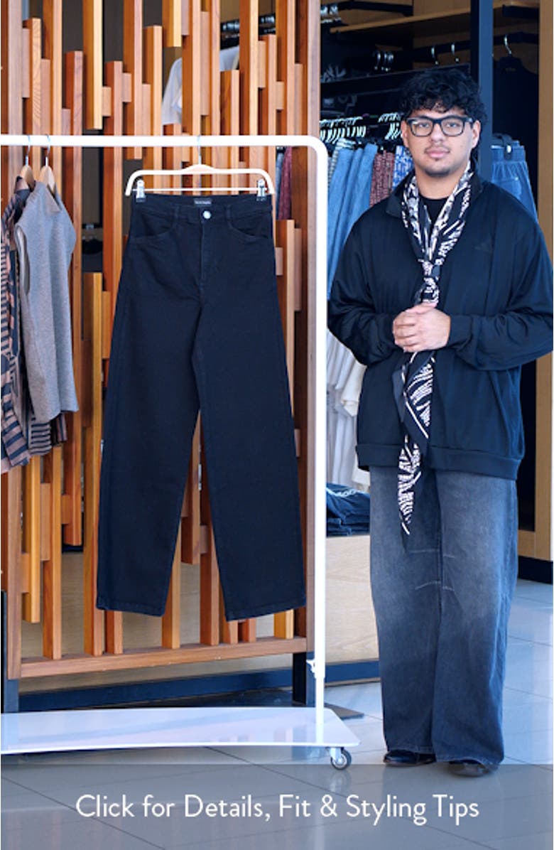 The Mischa High Waist Wide Leg Jeans, sales video thumbnail