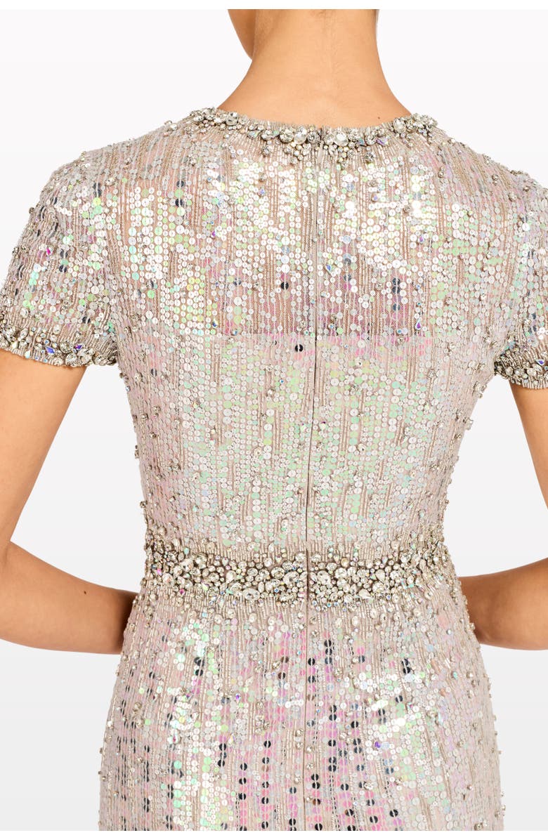 Jenny Packham Celeste Maxi Dress, Alternate, color, Mist