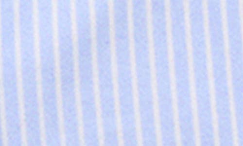 Mango Men's Slim-fit Kodak-striped Cotton Shirt In Sky Blue