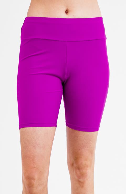 Mid-Thigh Swim Shorts