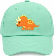Bits & Bows Triceratops Baseball Hat