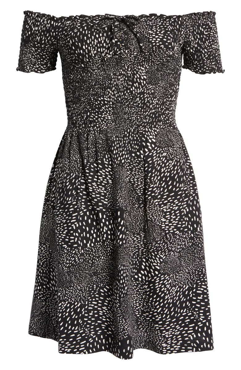 Roxy At the Same Time Off the Shoulder Dress, Alternate, color,