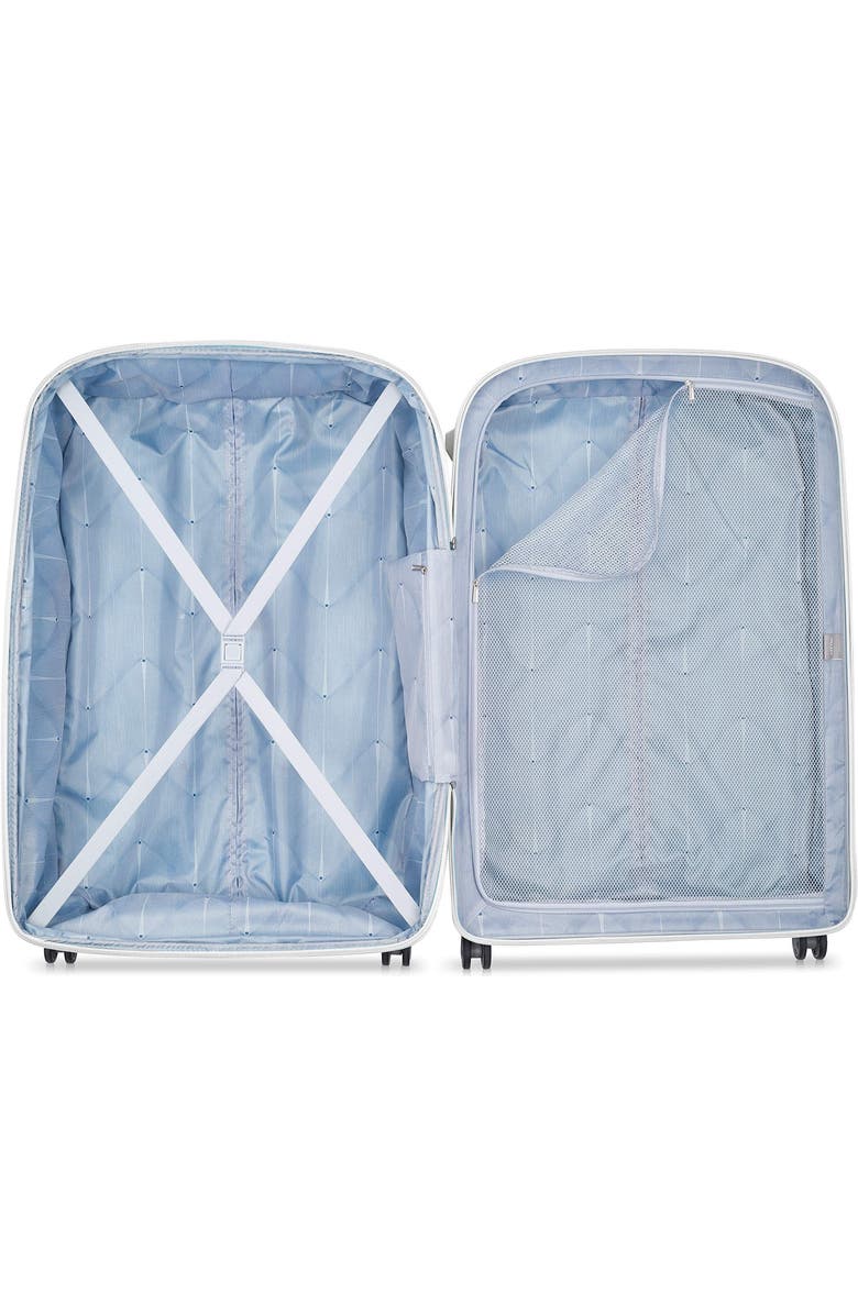Delsey Paris Clavel Hardside Large Expandable Luggage with Spinner Wheels, Alternate, color, White