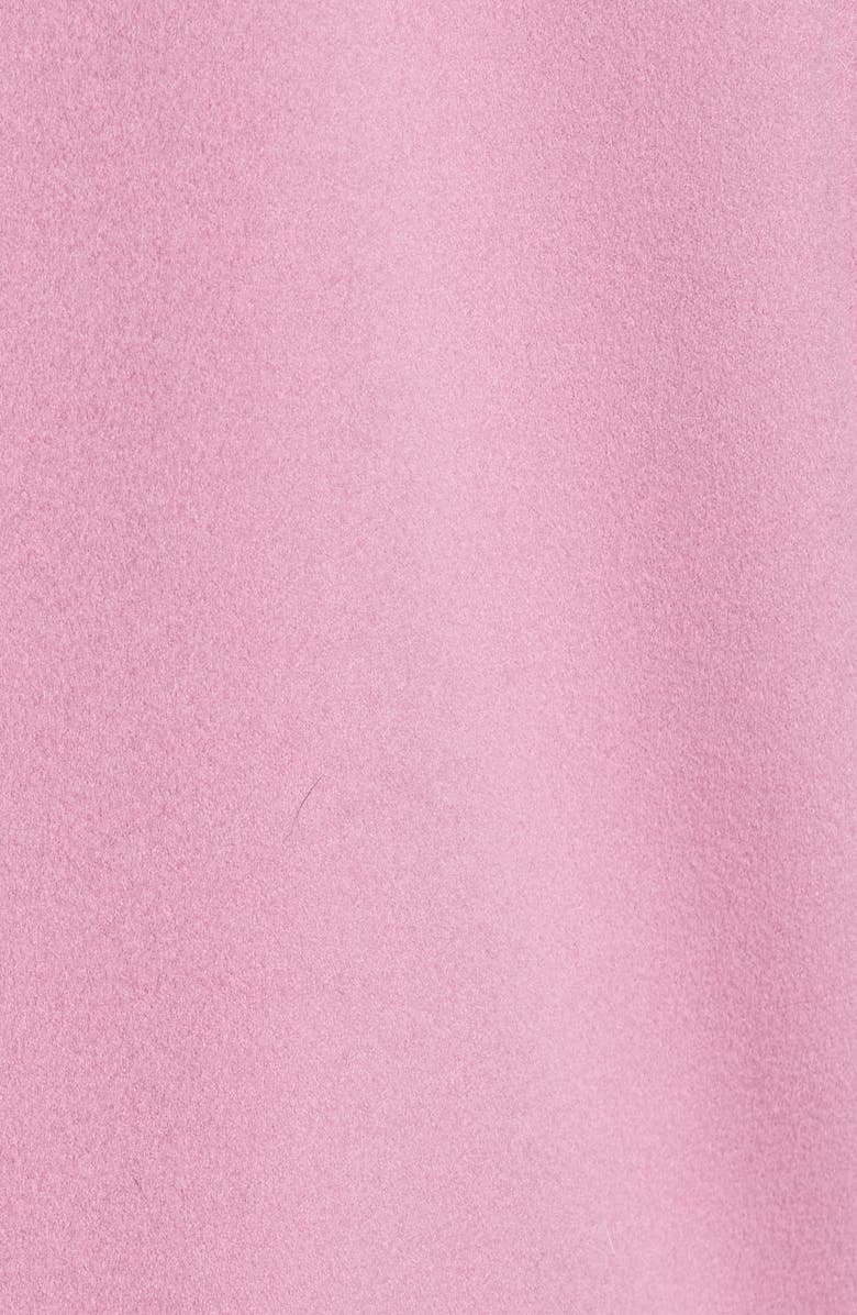 Fleurette Wool Cocoon Coat with Genuine Fox Fur Collar, Alternate, color,