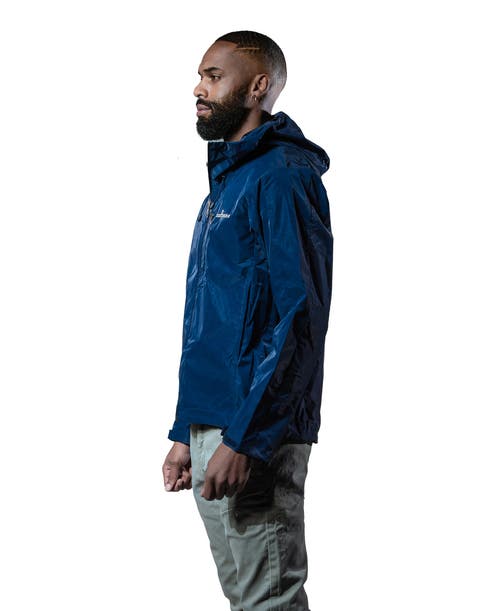 Woodpecker Wind Rain Shell Jacket In Blue
