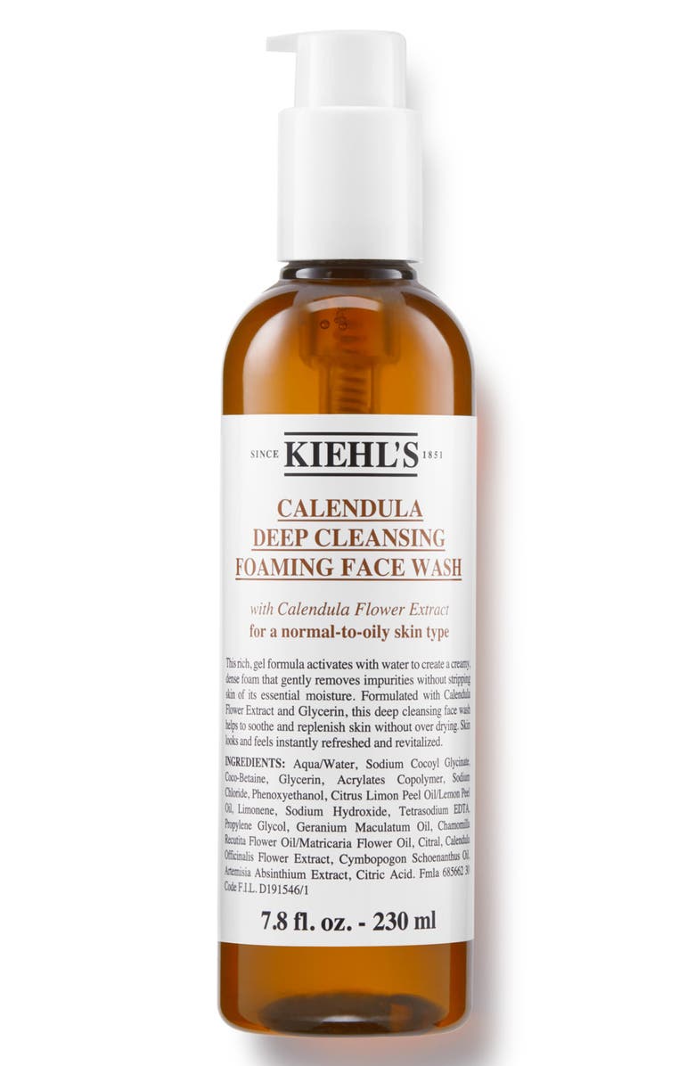 Kiehl's Since 1851 Calendula Deep Cleansing Foaming Face Wash, Alternate, color,