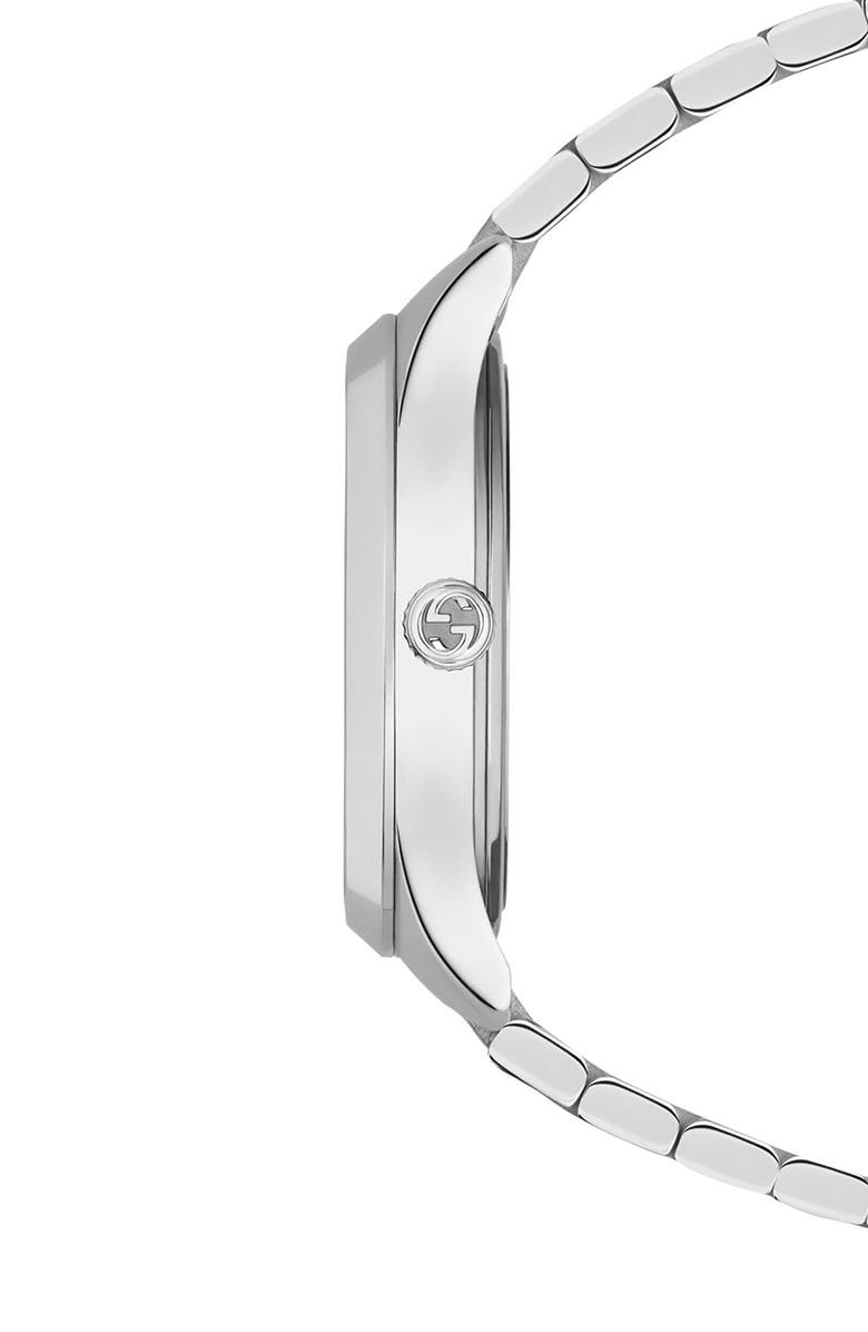 Gucci Bee Automatic Bracelet Watch, 32mm, Alternate, color, Pink