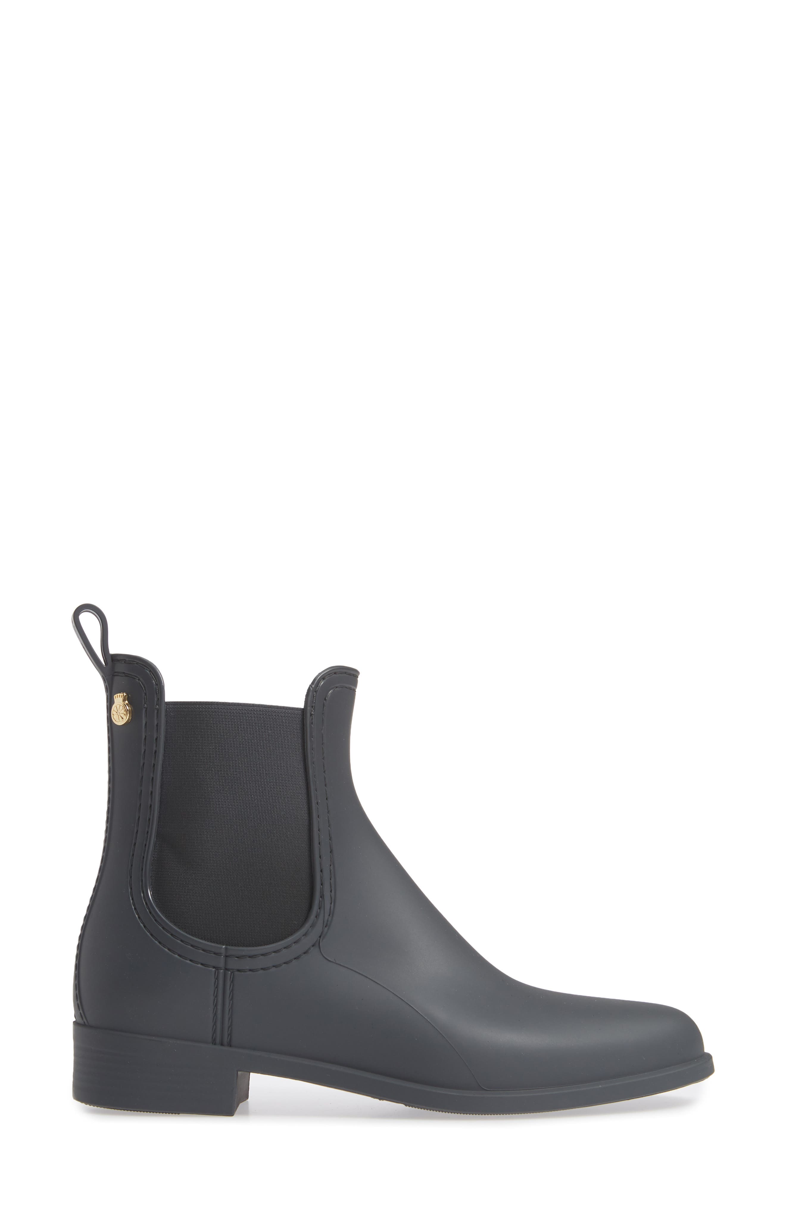 Splash Waterproof Chelsea Boot, Alternate, color, SHADOW MAT RUBBER