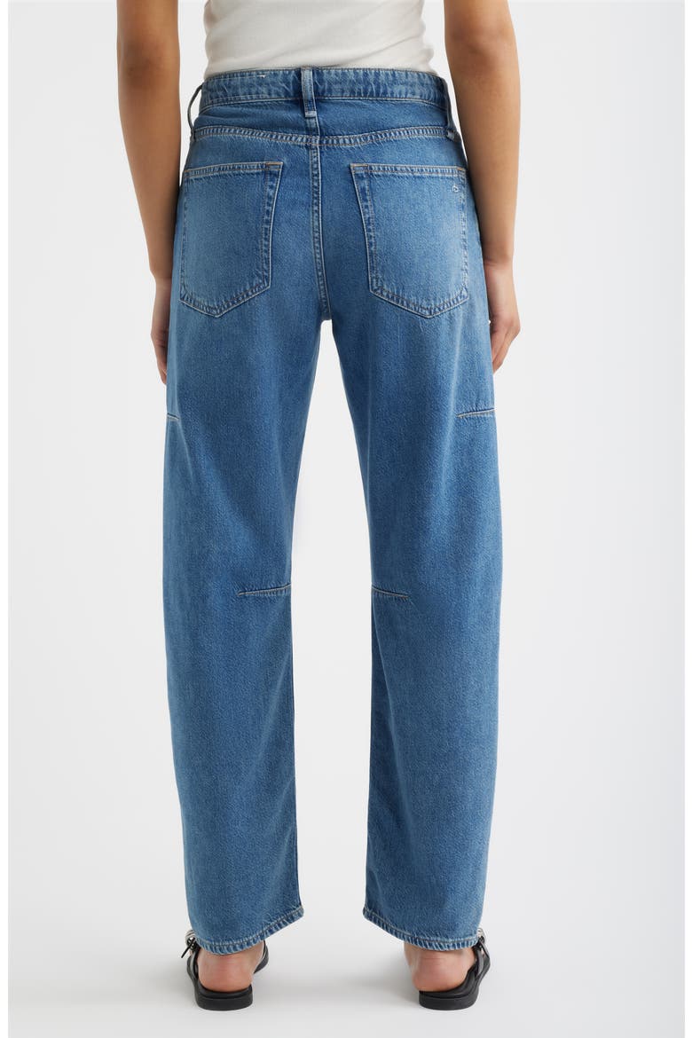 Featherweight Stevie Mid Rise Slim Tapered Jeans, Alternate, color, ECHO